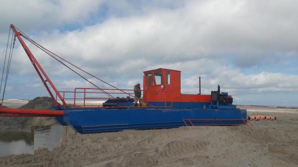 Земснаряд облегченный насосом ГРУ 800/40